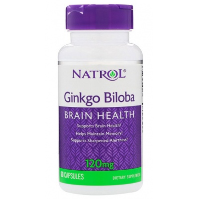  Natrol Ginkgo Biloba 120  60 