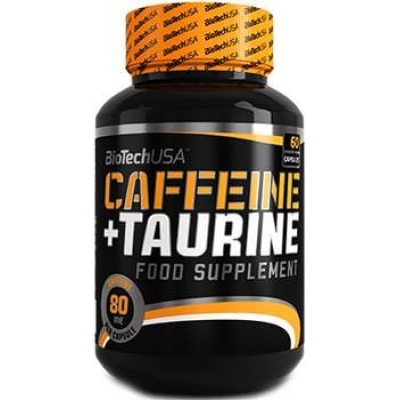 Энергетик BioTech USA Caffeine Taurine  60 капсул