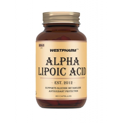  WestPharm Gold Line Alpha Lipoic Acid 500  60 