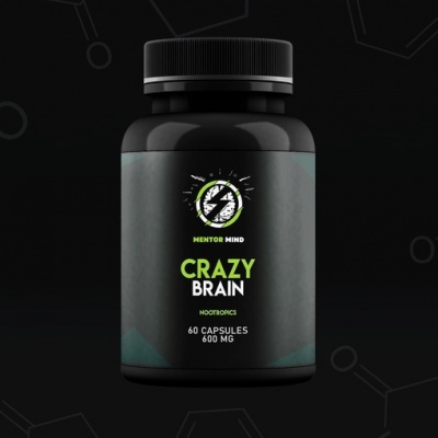 Специальный препарат Mentor Mind Crazy Brain 60 капсул